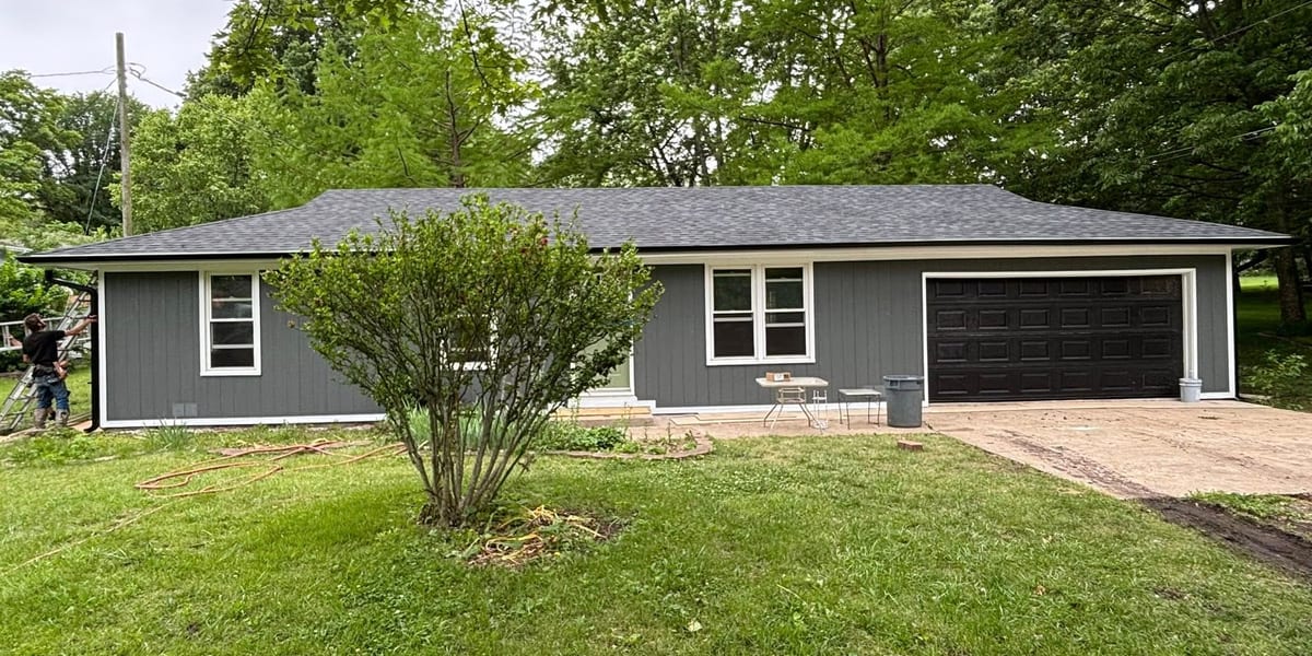 All Around Gutters performing gutter repair in Independence, MO